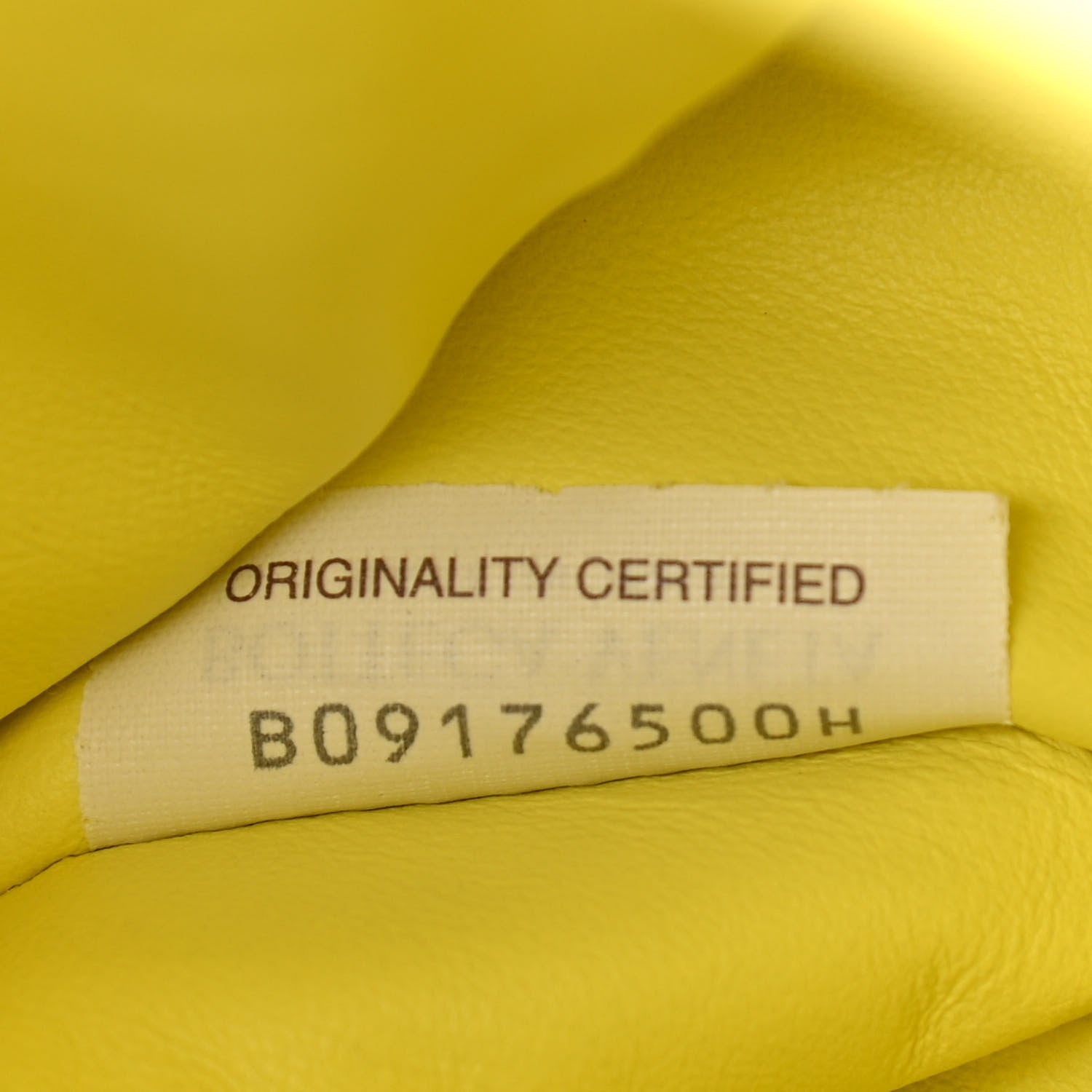 Bottega Veneta Calfskin Mini BV Twist Yellow 7 of 10