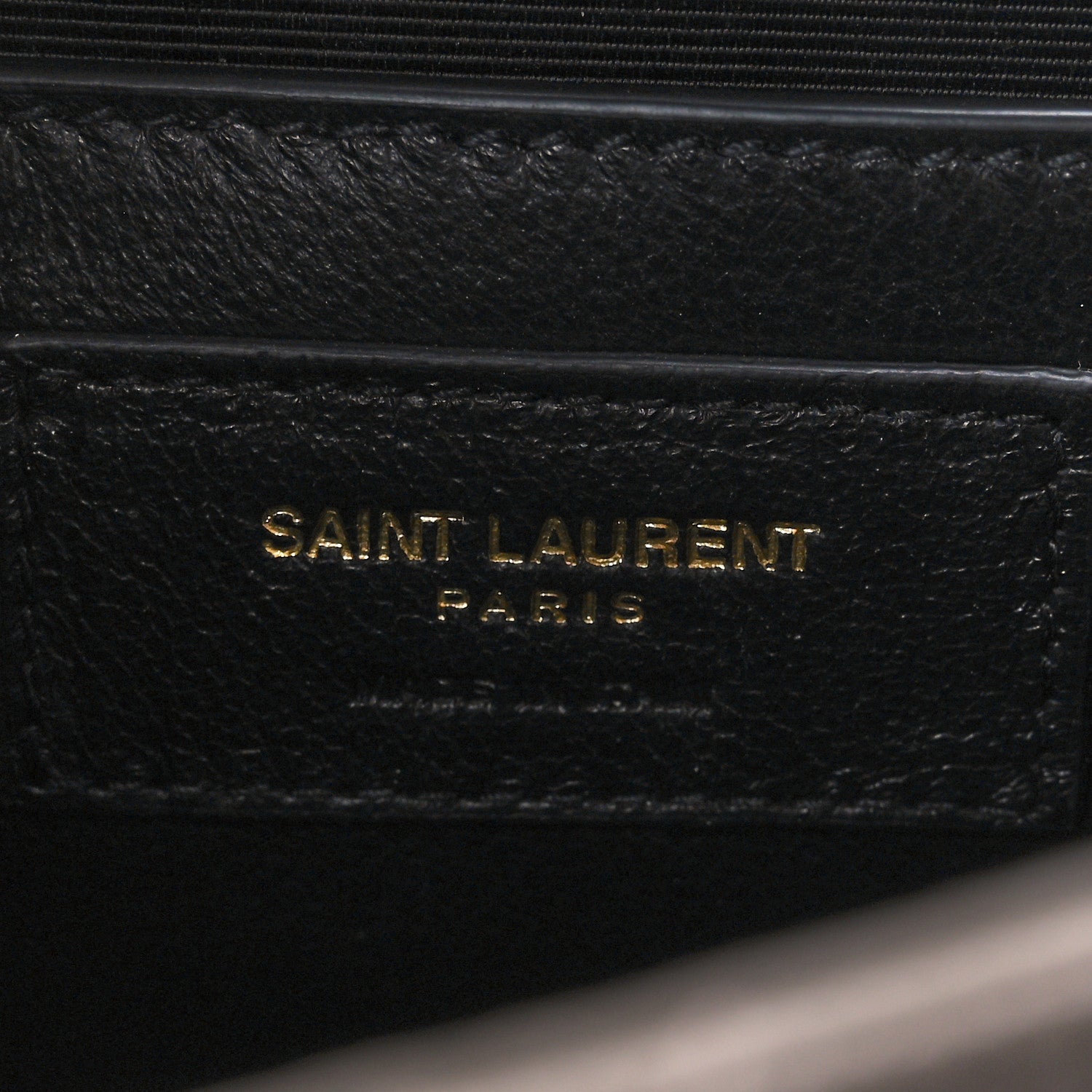 Saint Laurent Grain De Poudre Textured Mixed Matelasse Triquilt Small Monogram Satchel Greyish Brown 6 of 11