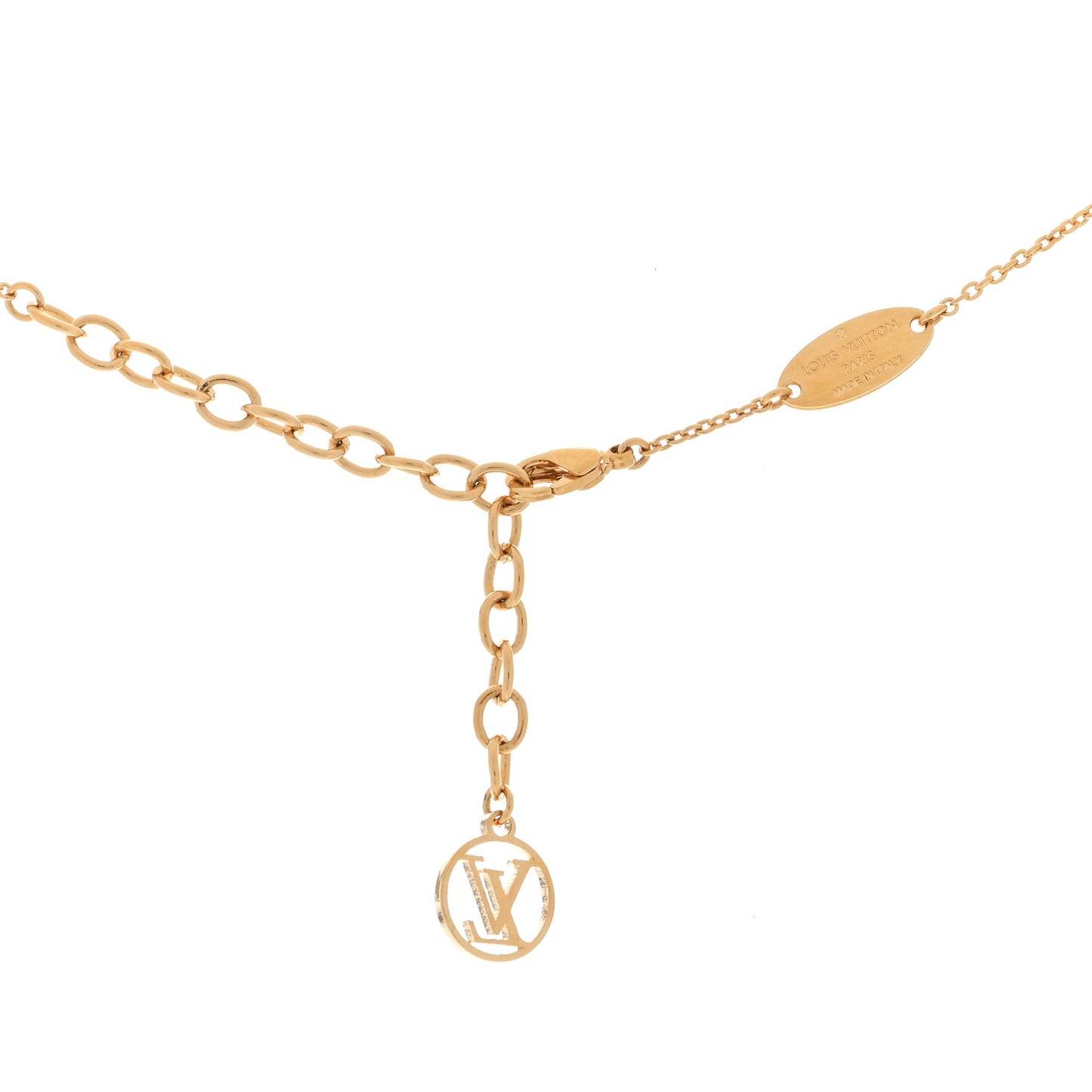 Metal Louisette Necklace Gold
