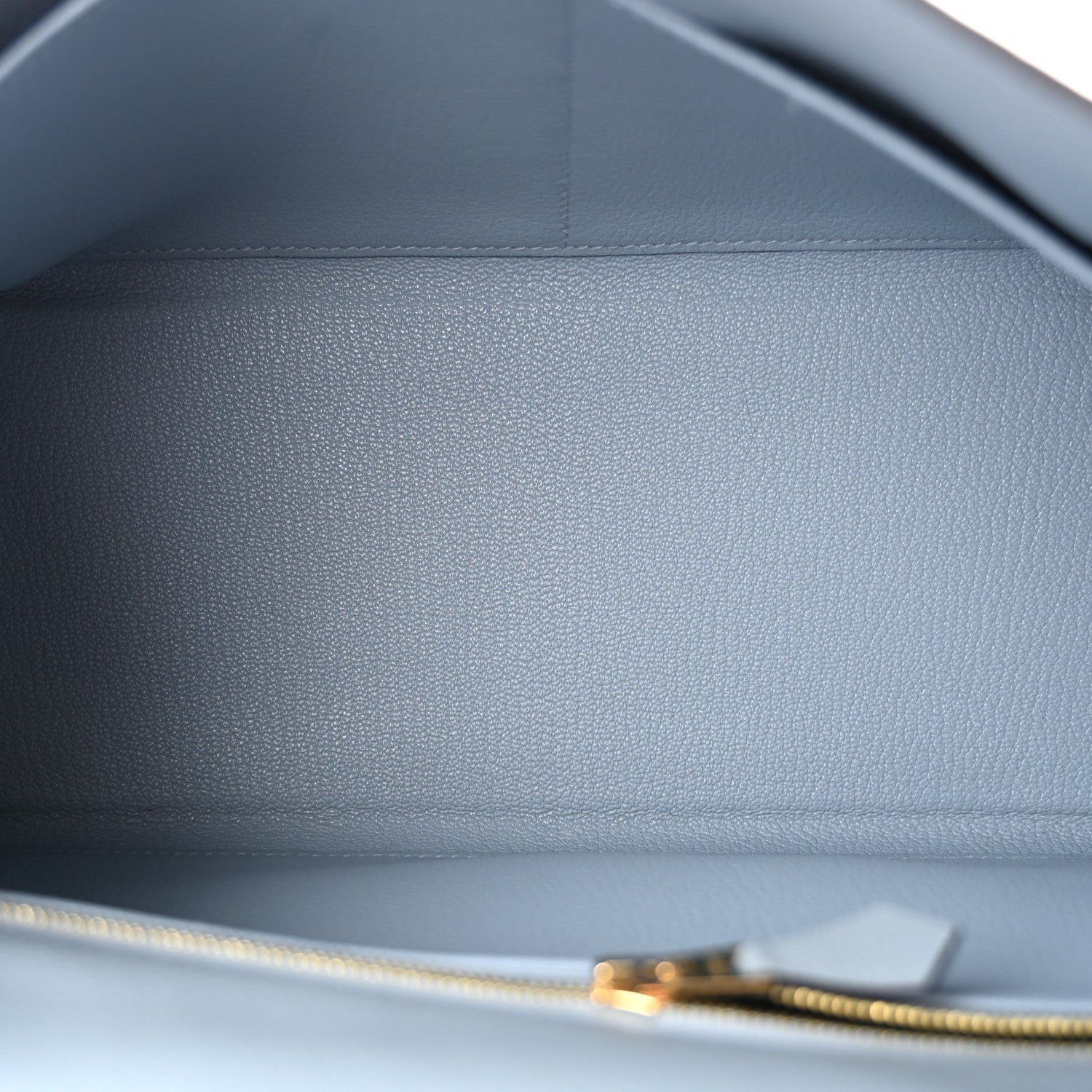 Hermes Evercolor Kelly Retourne 28 Bleu Lin 5 of 11
