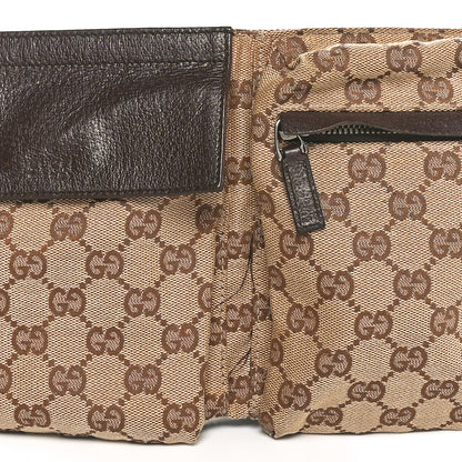 Gucci Monogram Web Belt Bag Dark Brown 7 of 9