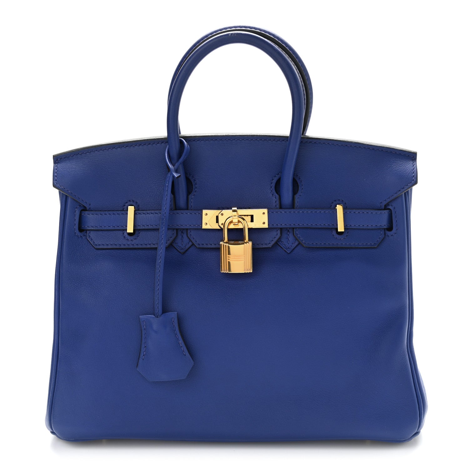 Hermes Swift Birkin 25 Bleu Electrique 1 of 11
