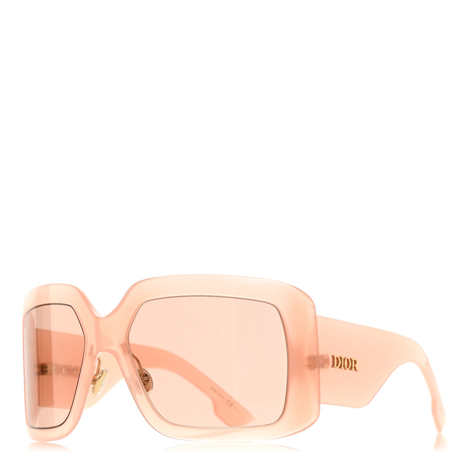 Christian Dior Acetate DiorSo Light 2 Shield Sunglasses Pink 1 of 6