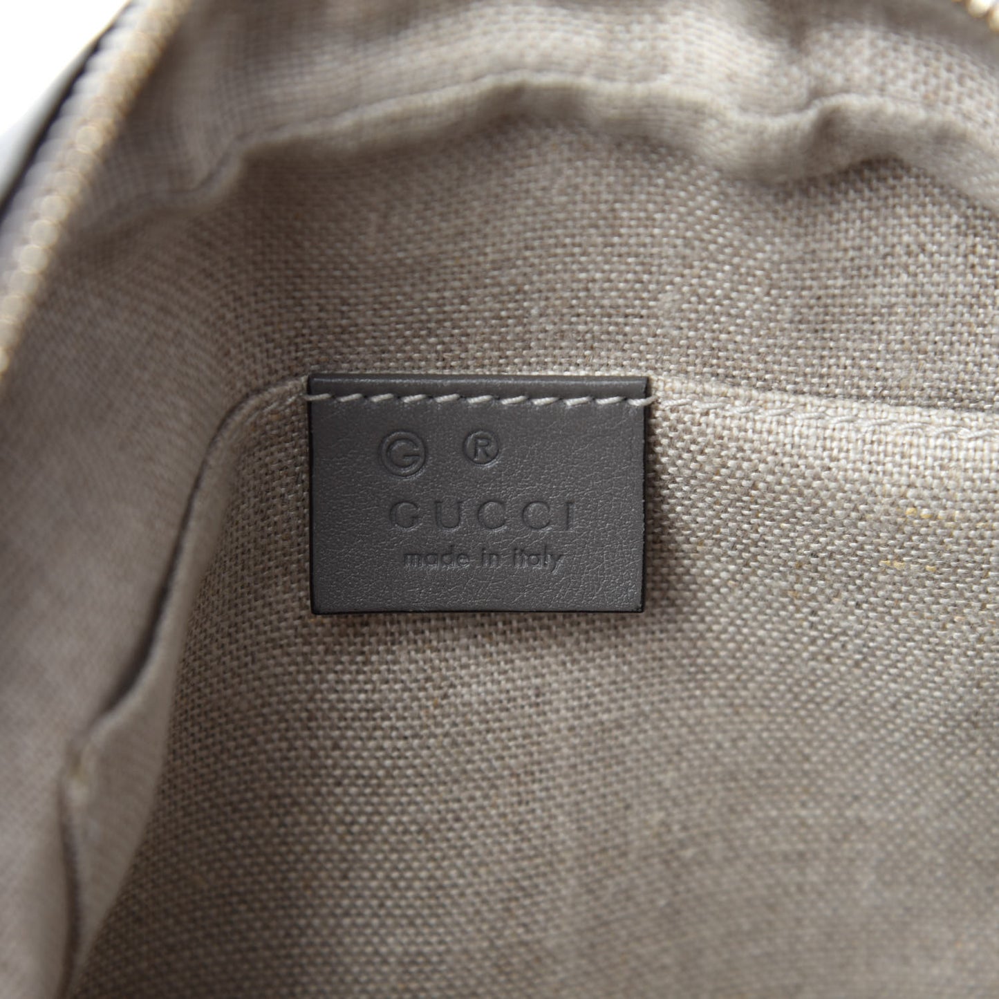 Microguccissima Mini Bree Messenger Bag Grey