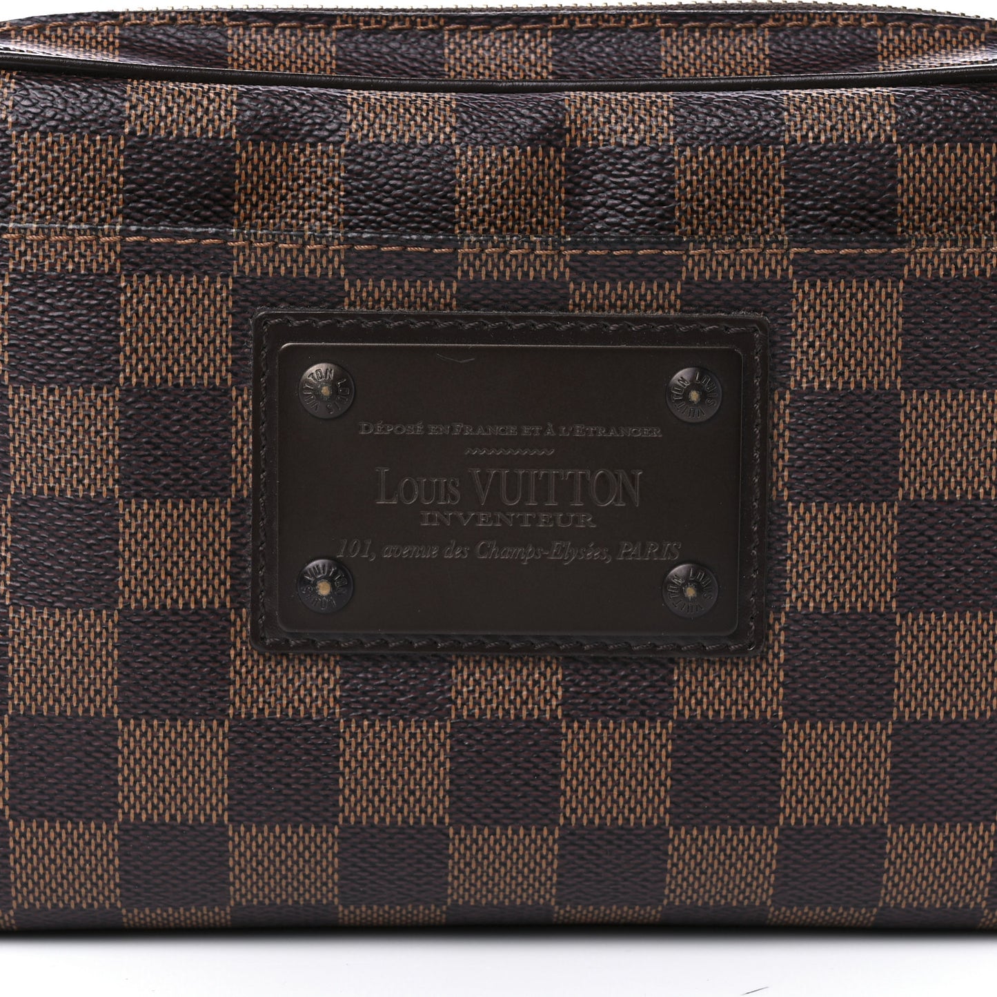 Damier Ebene Brooklyn Bum Bag