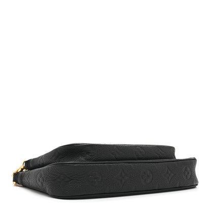 Louis Vuitton Empreinte Monogram Giant Multi Pochette Accessories Black 4 of 10