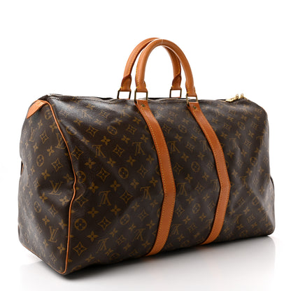 Louis Vuitton Monogram Keepall 50 2 of 17