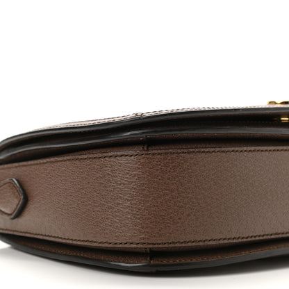 Gucci GG Supreme Monogram Web Small Ophidia Flap Messenger Bag Brown 9 of 10