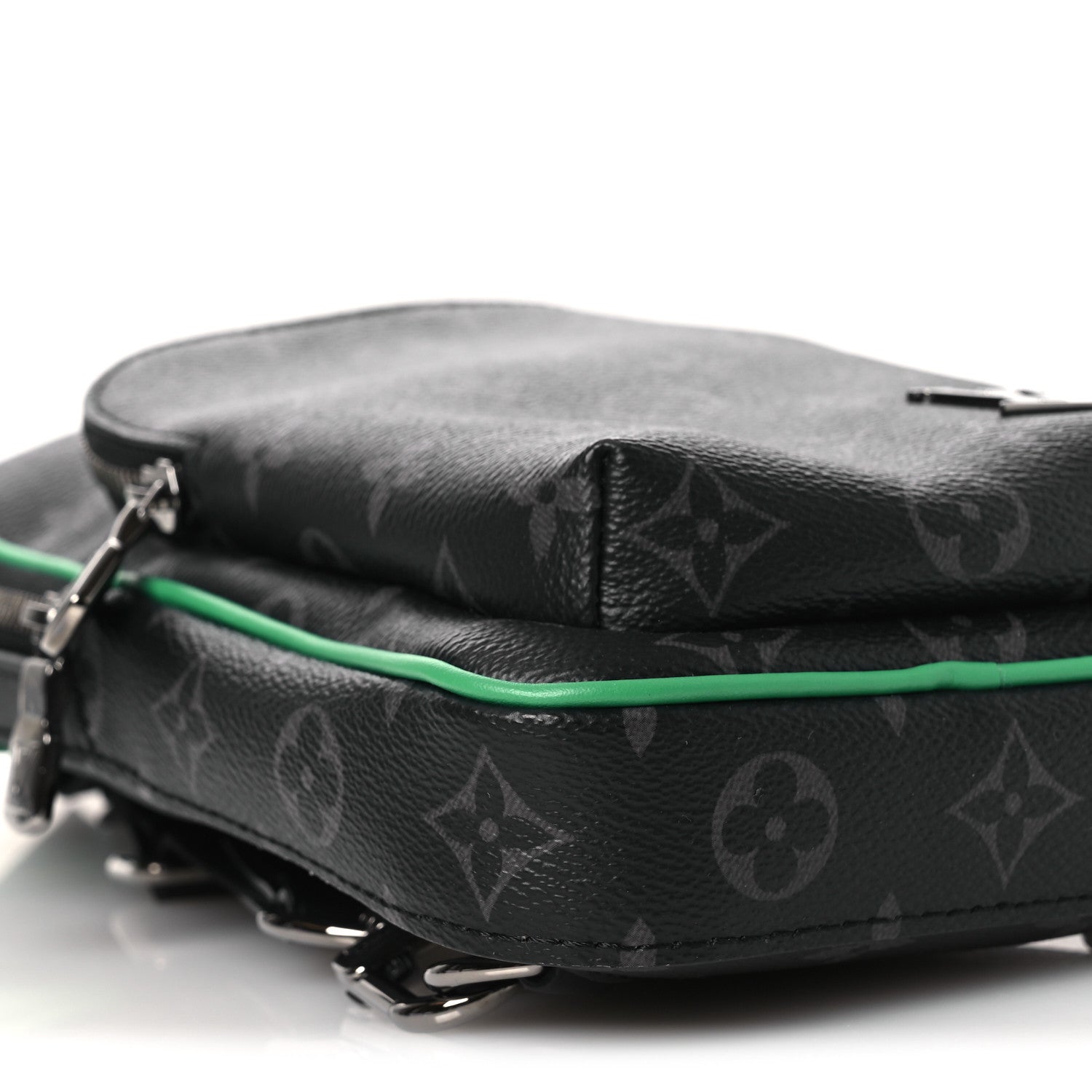 Louis Vuitton Monogram Eclipse Avenue Slingbag PM  Bamboo Green 8 of 9
