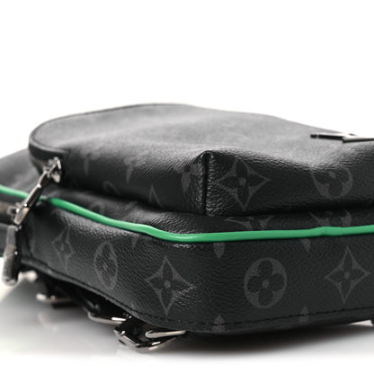 Louis Vuitton Monogram Eclipse Avenue Slingbag PM  Bamboo Green 8 of 9