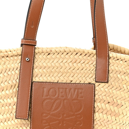 Loewe Raffia Basket Tote Bag Natural Tan 7 of 10