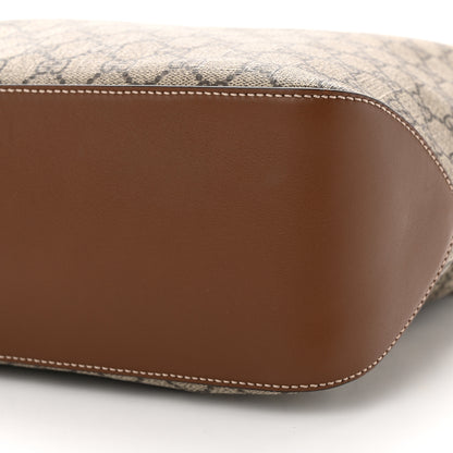 Gucci GG Supreme Monogram Large Linea A Hobo Light Brown 10 of 10