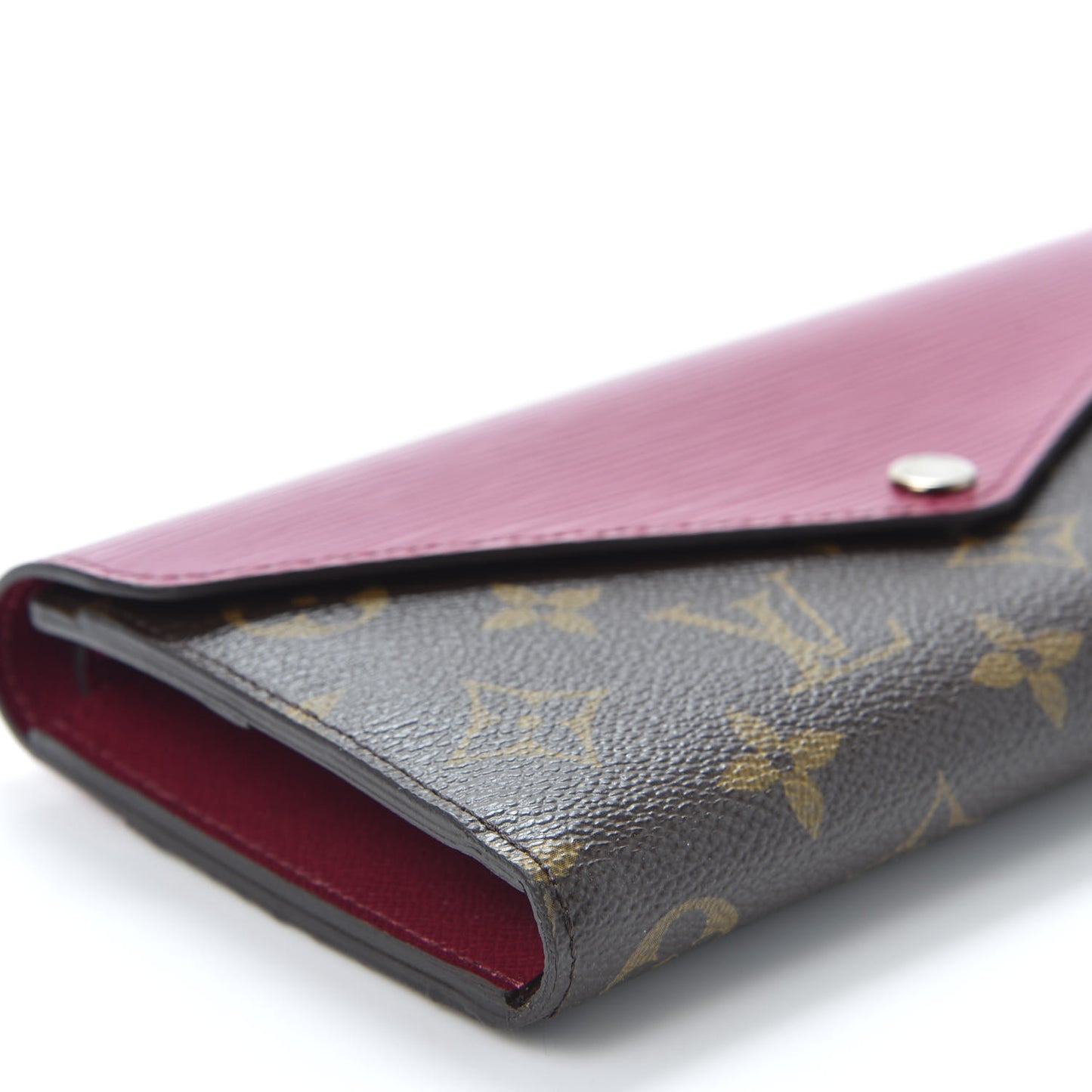 Monogram Epi Marie-Lou Long Wallet Fuchsia