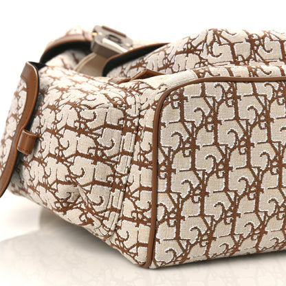 Christian Dior X CACTUS JACK Calfskin Hit The Road Logo Backpack Beige 7 of 9