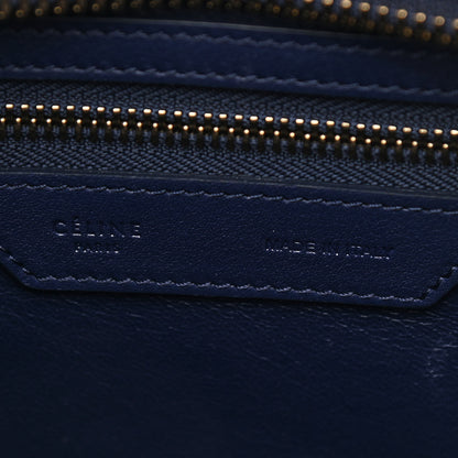 Celine Smooth Calfskin Micro Luggage Ink 8 of 10