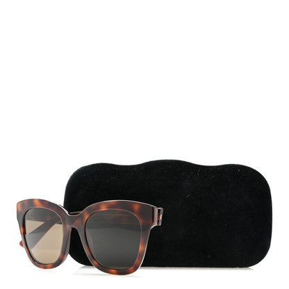 Gucci Acetate Square Frame Sunglasses GG0029S Tortoise 8 of 8