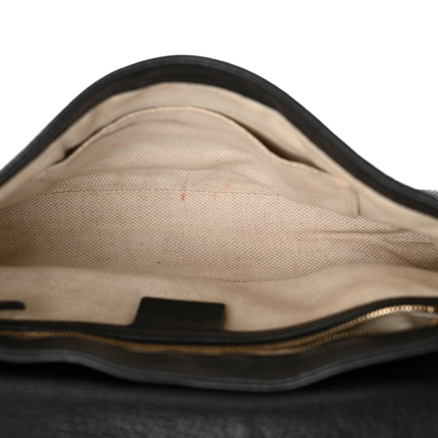 Pebbled Calfskin Medium Soho Flap Crossbody Black