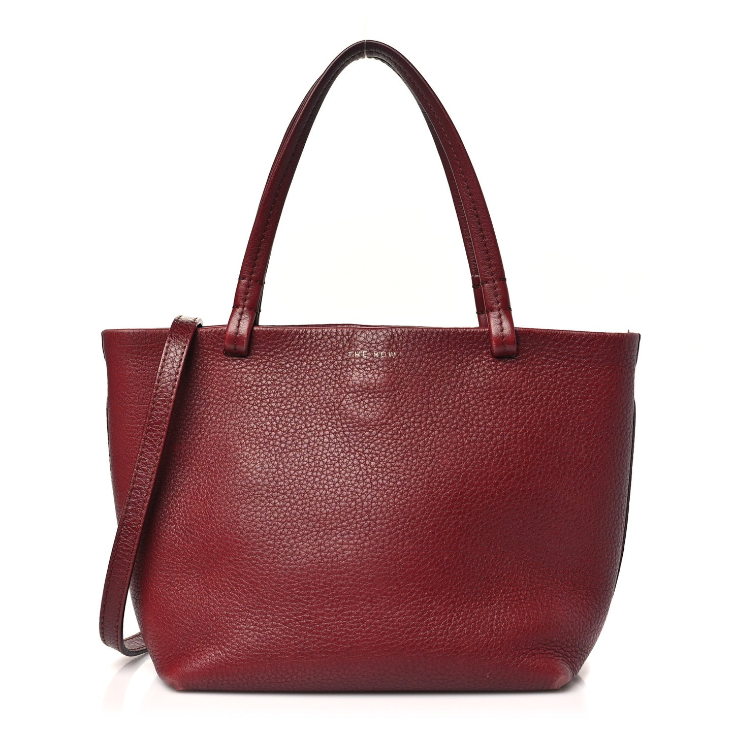 Grained Calfskin Small Park Tote Terracotta
