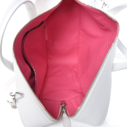 Balenciaga Calfskin S Triangle Duffle White 7 of 10