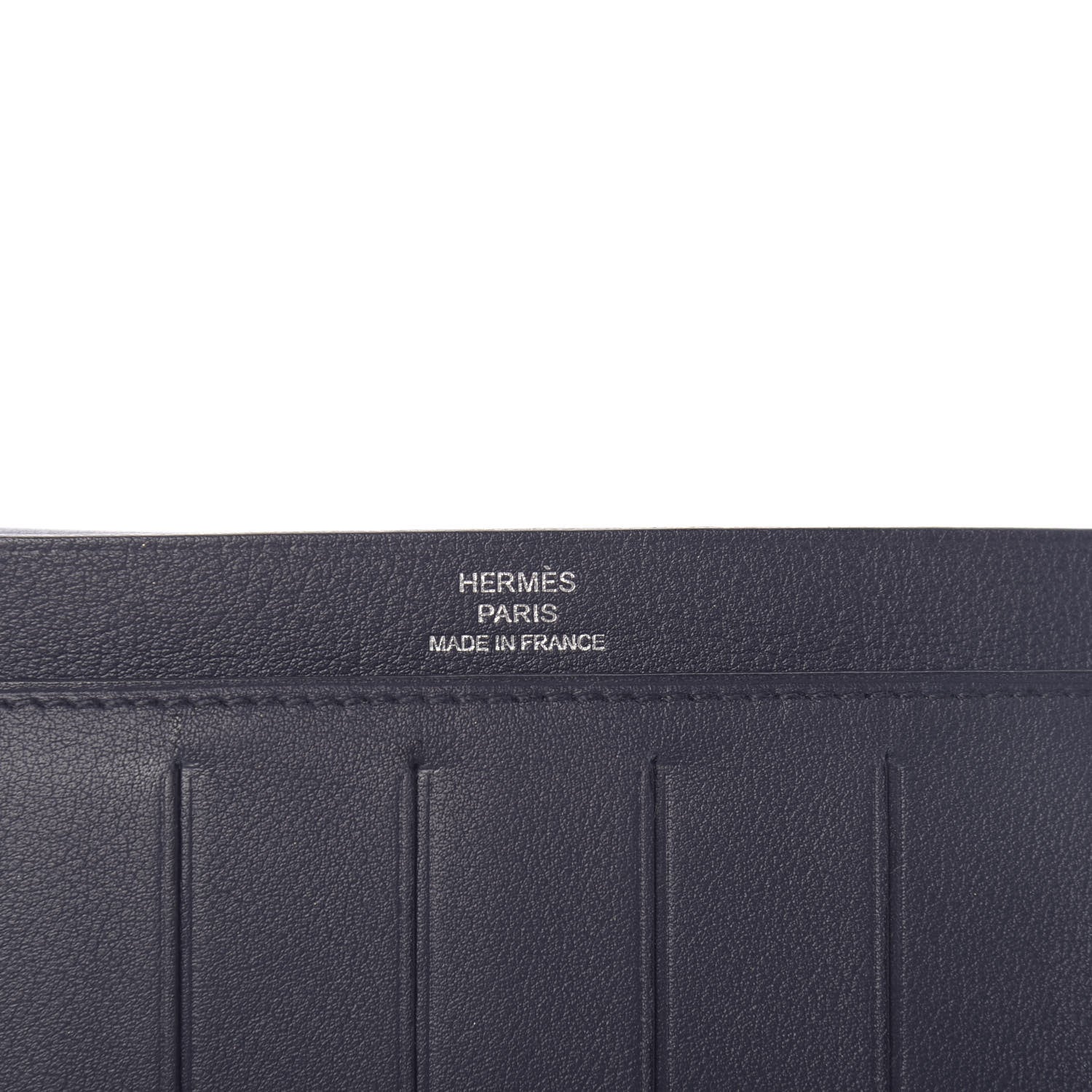 Hermes Swift Citizen Twill Long Combined Wallet Bleu Indigo 6 of 10