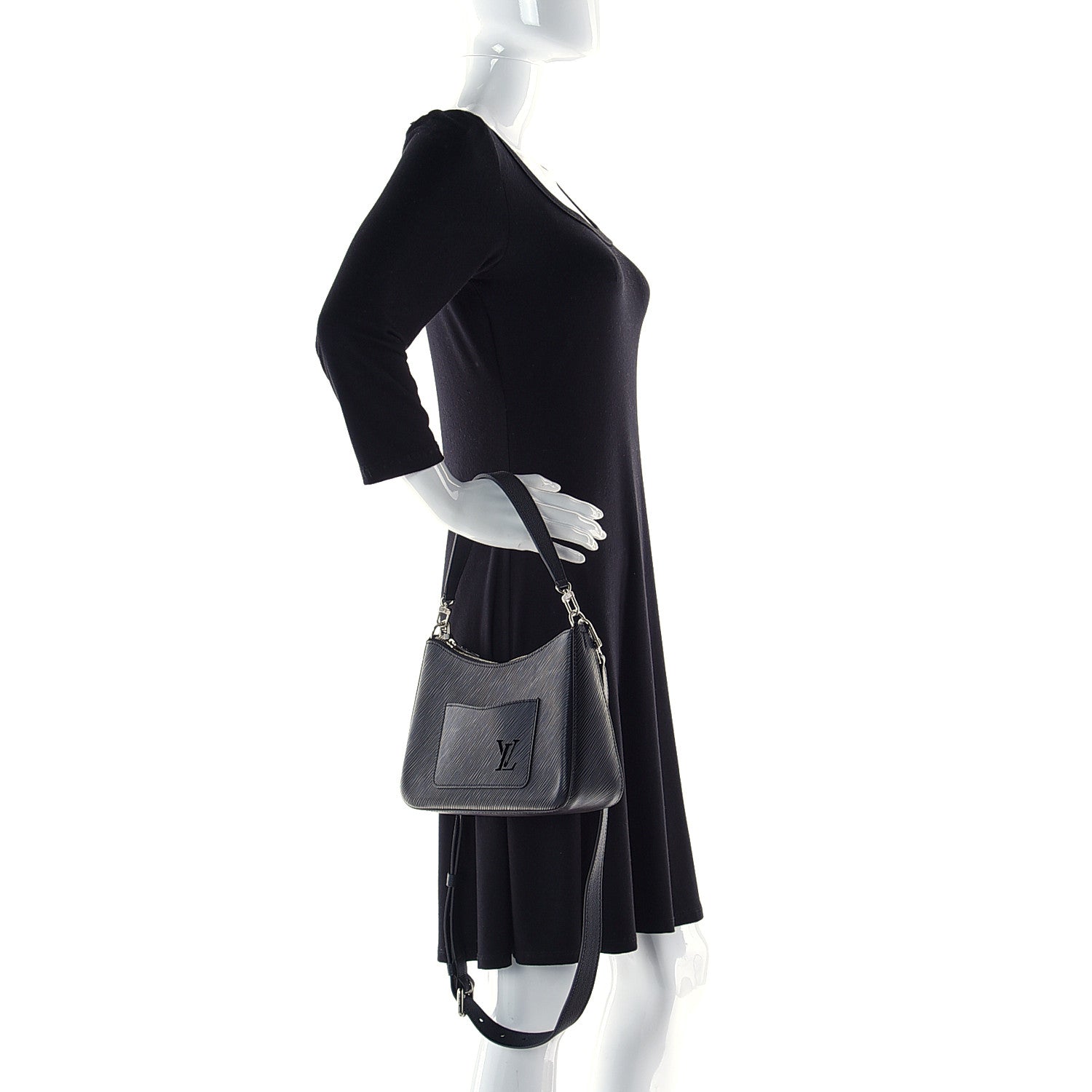 Louis Vuitton Epi Marelle Black 4 of 12