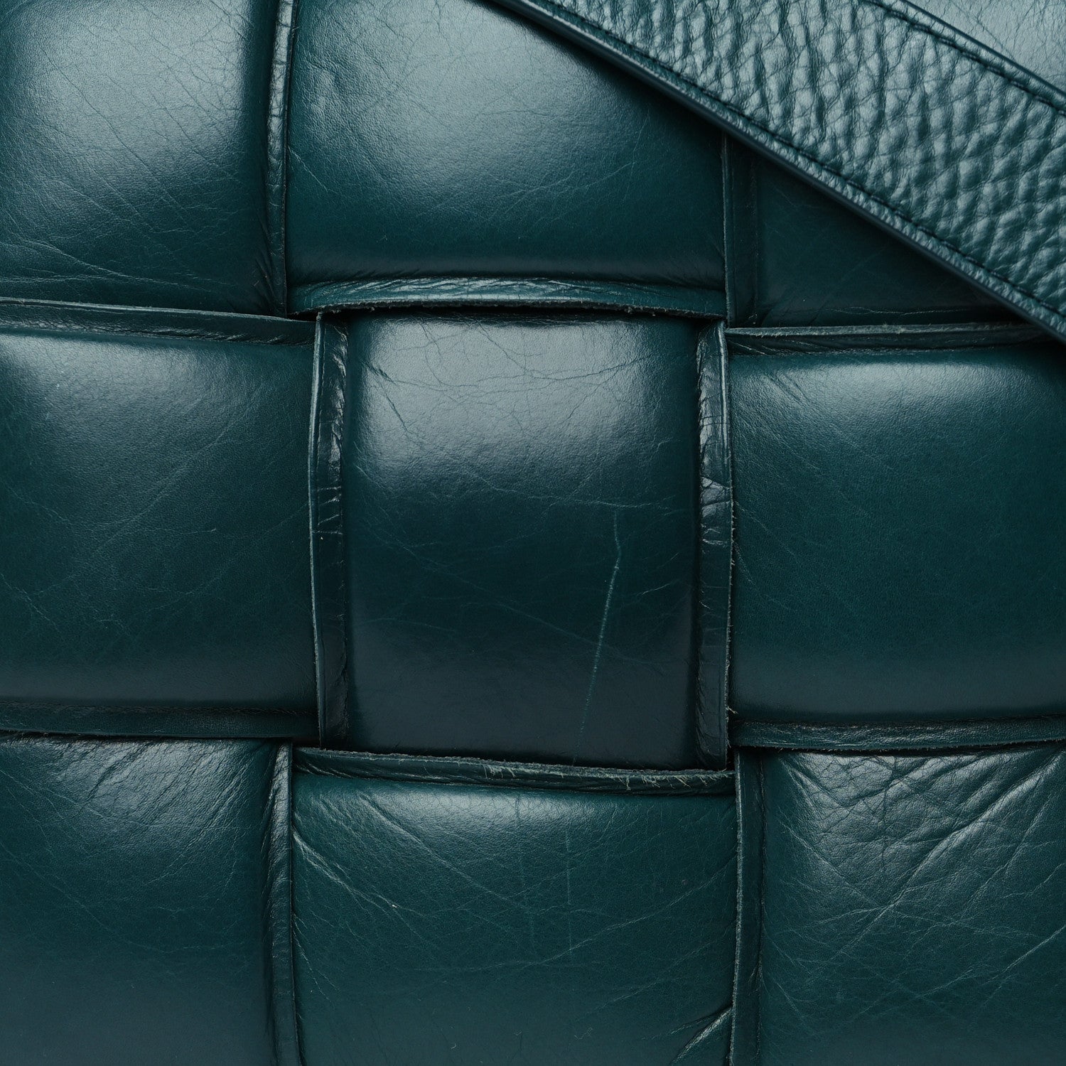 Bottega Veneta Paper Calfskin Maxi Intreccio Padded Cassette Crossbody Bag Ottanio 8 of 8