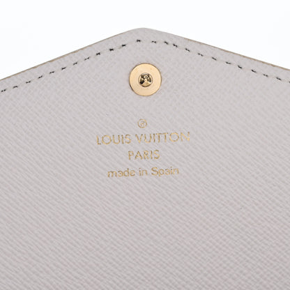 Louis Vuitton Monogram Giant Spring In The City Sarah Wallet NM Sunset Kaki 6 of 7