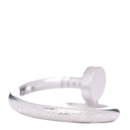 Cartier 18K White Gold Juste Un Clou Ring 50 5.25 3 of 4