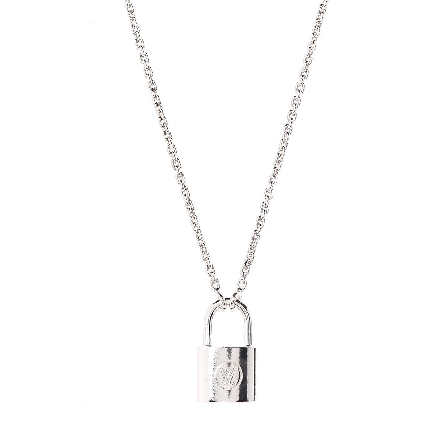 Sterling Silver Lockit Necklace