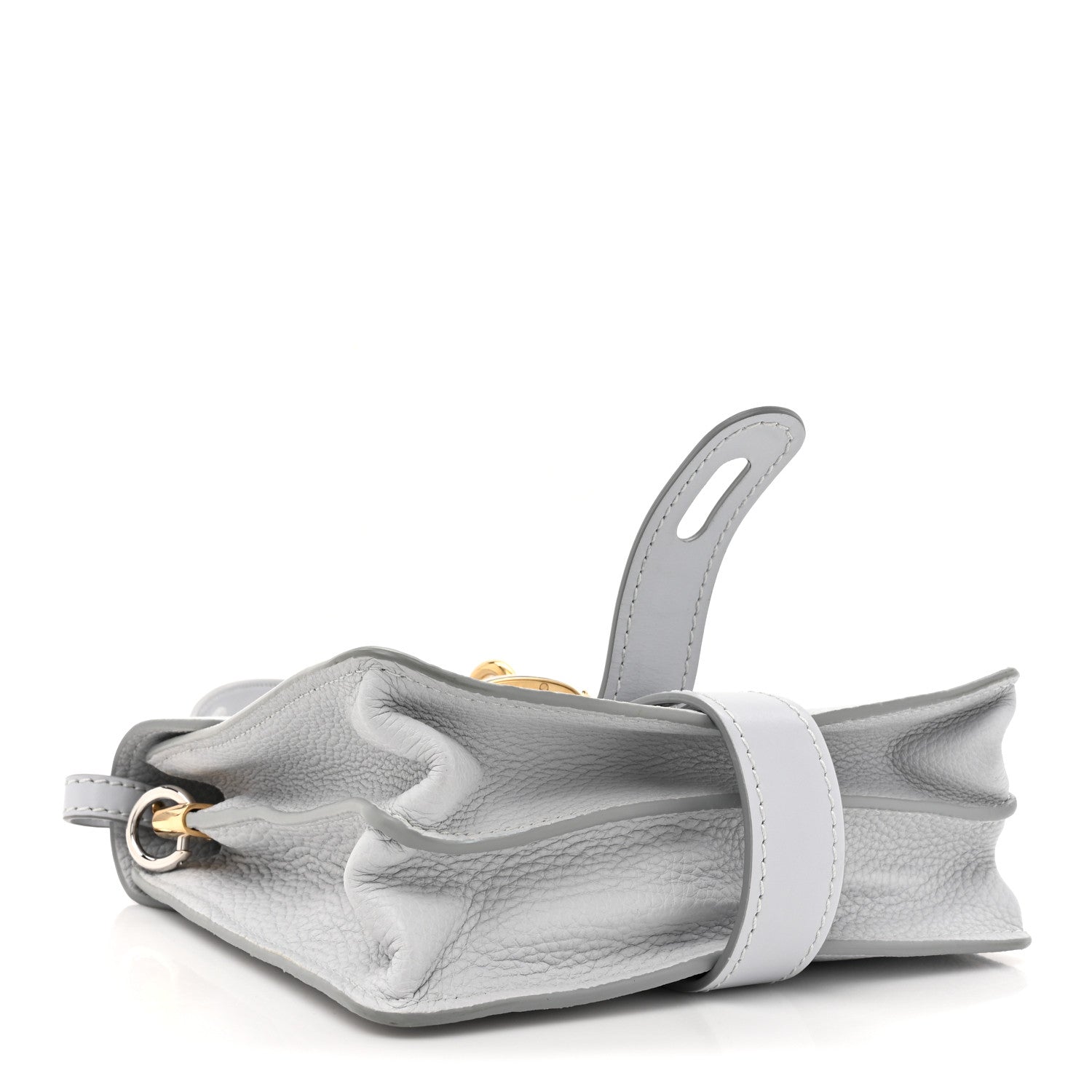 Chloe Grained Calfskin Small Aby Day Shoulder Bag Light Cloud 4 of 14