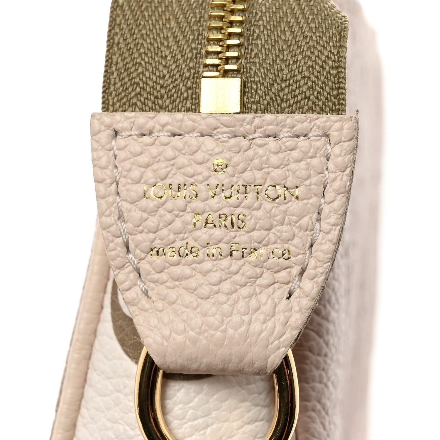 Louis Vuitton LOUIS VUITTON Empreinte Spring in the City Mini Pochette Accessories Kaki Beige Cream 6 of 6