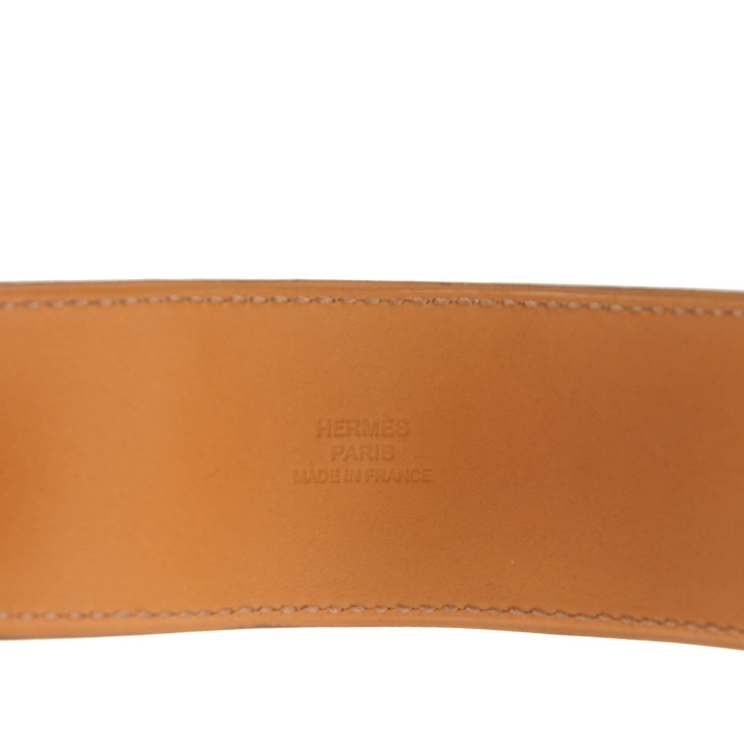 Hermes Barenia Collier De Chien CDC Bracelet S Fauve 3 of 7