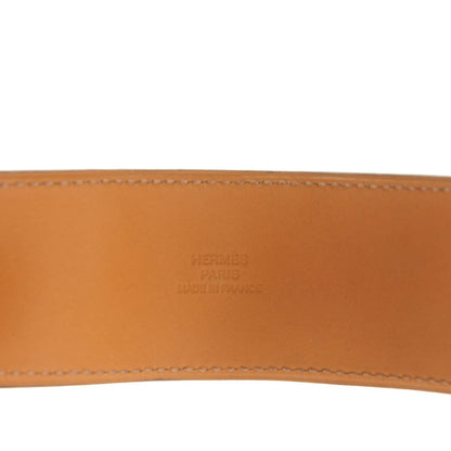 Hermes Barenia Collier De Chien CDC Bracelet S Fauve 3 of 7