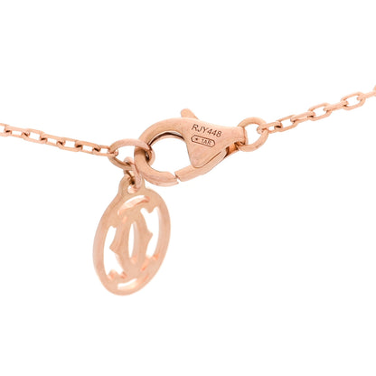 Cartier 18K Pink Gold Diamond SM D'Amour Pendant Necklace 6 of 7