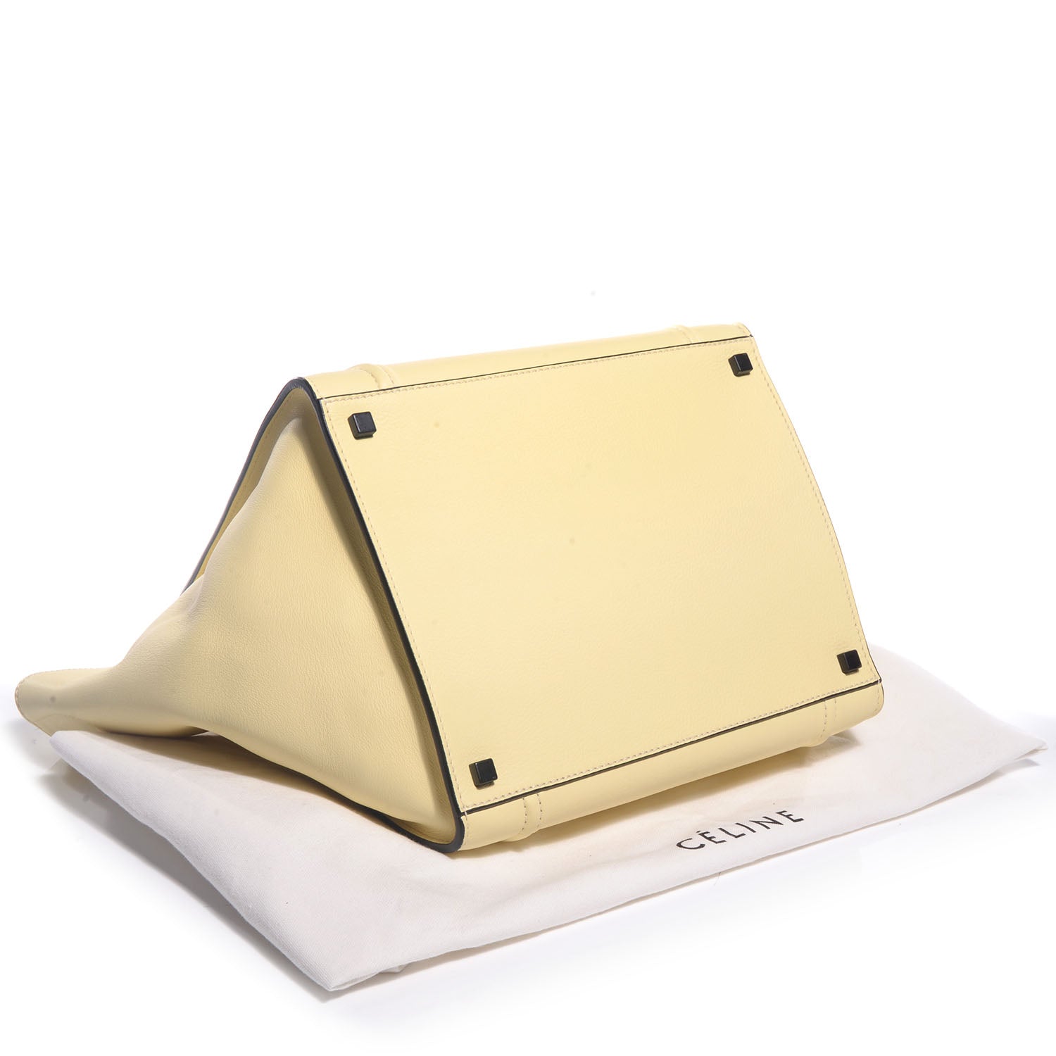 Celine Supple Calfskin Medium Phantom Luggage Butter 4 of 8
