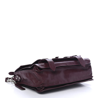 Proenza Schouler Lambskin Medium PS1 Satchel Oxblood 3 of 4