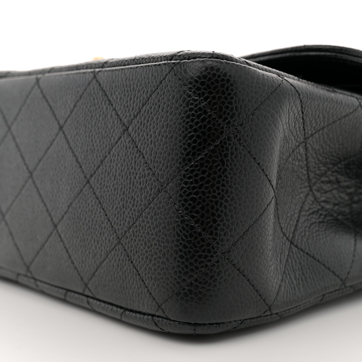 Chanel Caviar Quilted Jumbo Double Flap Black 10 of 11