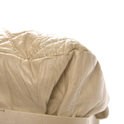 Chanel Glazed Calfskin Quilted Tote Light Beige 11 of 11