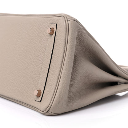 Hermes Togo Birkin 30 Gris Tourterelle 9 of 9
