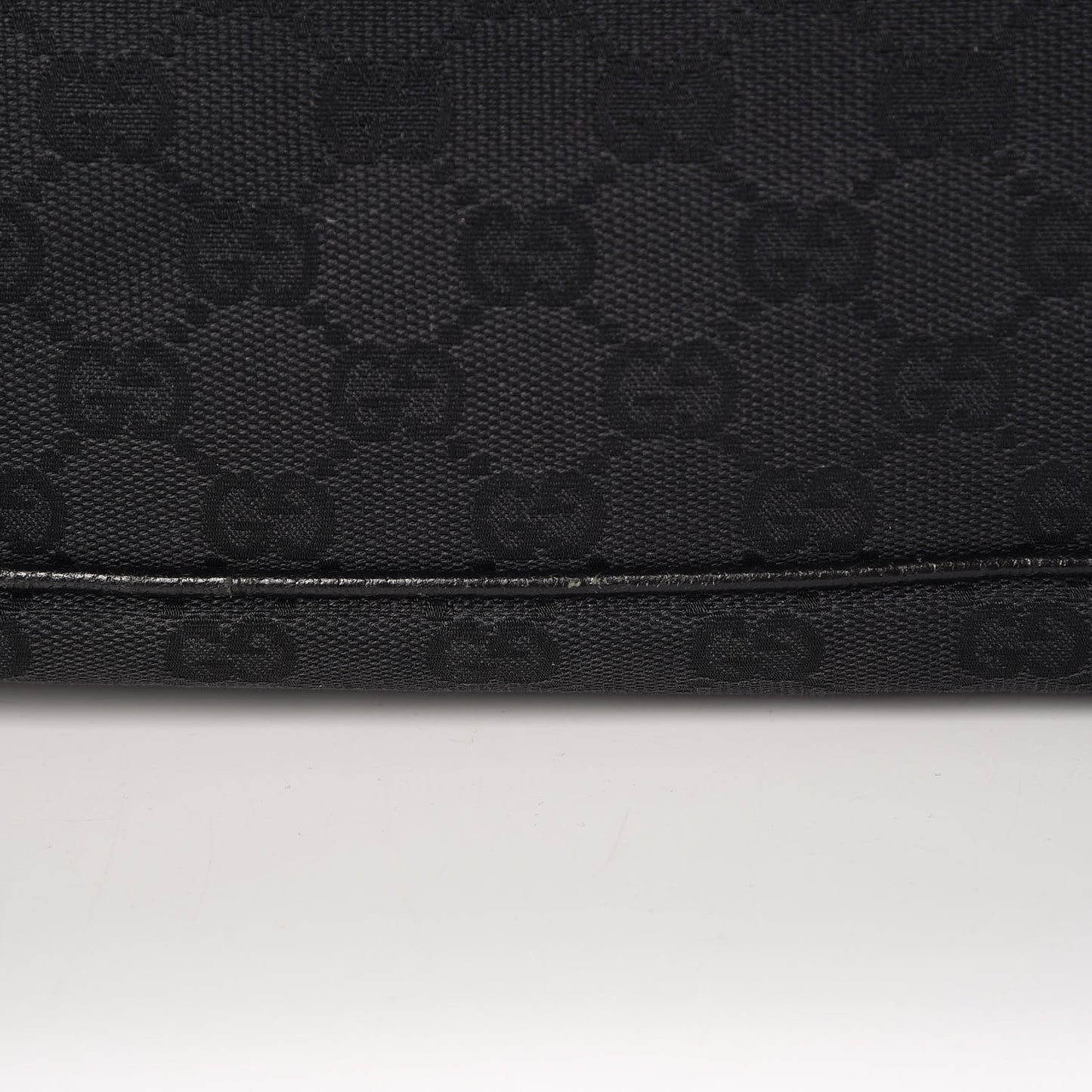 Monogram Signature GG Tote Black