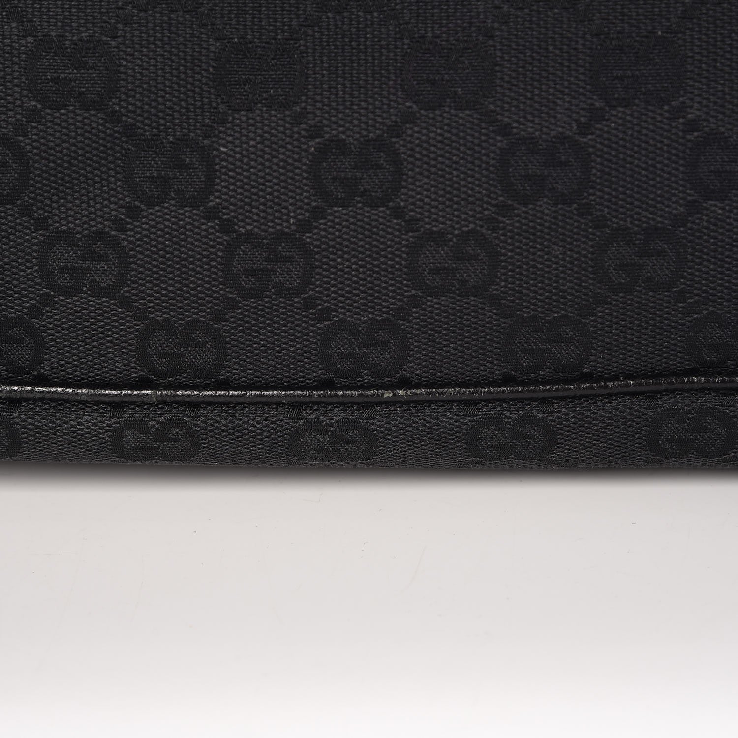 Gucci Monogram Signature GG Tote Black 12 of 17