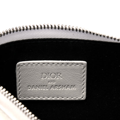 Christian Dior X DANIEL ARSHAM Grained Calfskin Zip Charm White 5 of 6