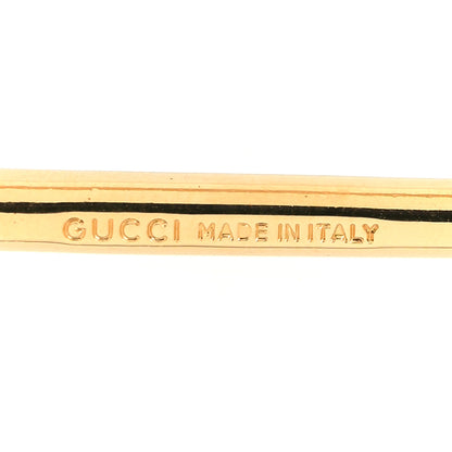 Gucci Textured Calfskin Enamel Single Porte Rouges Keychain Black 5 of 5