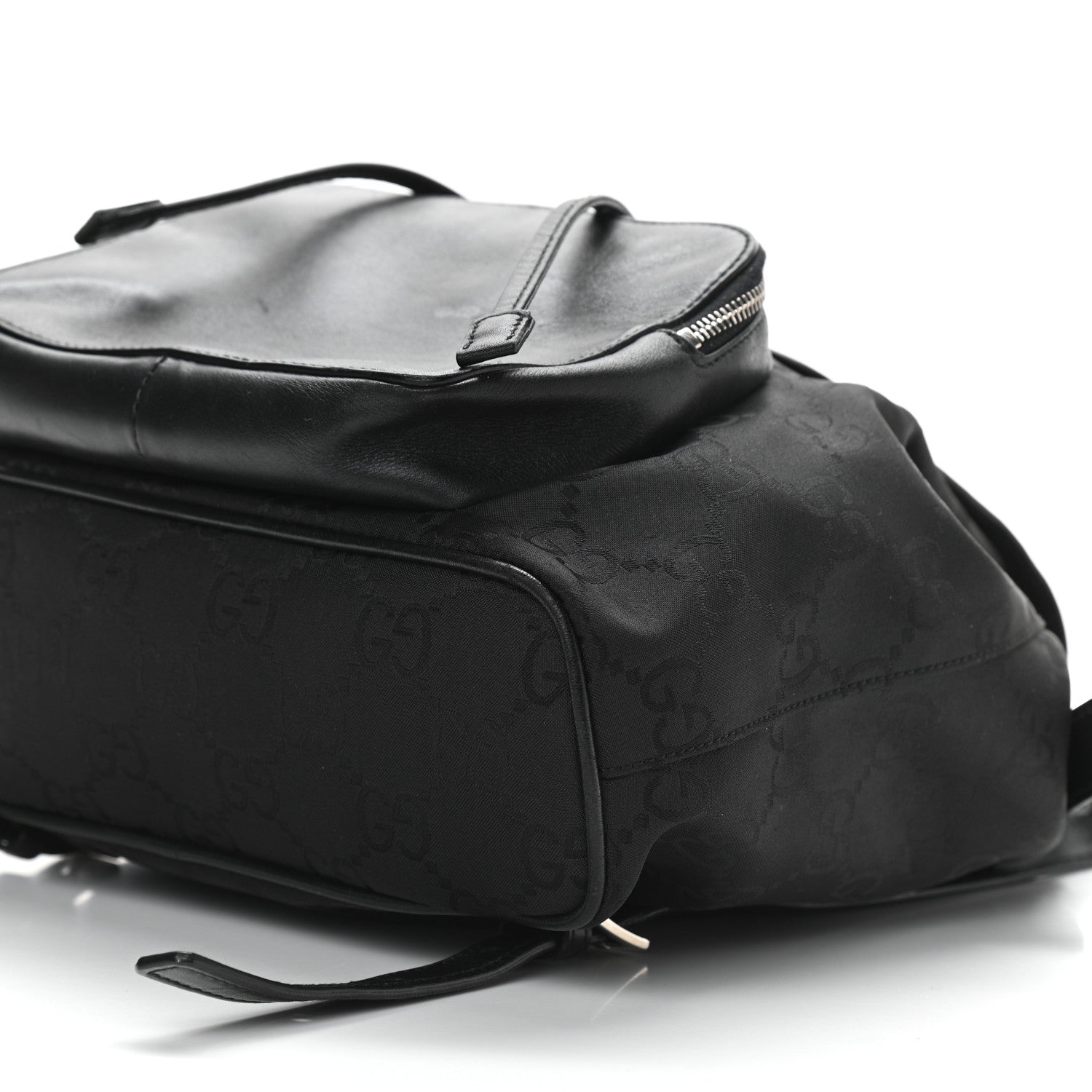 Gucci Nylon Monogram Backpack Black 10 of 13