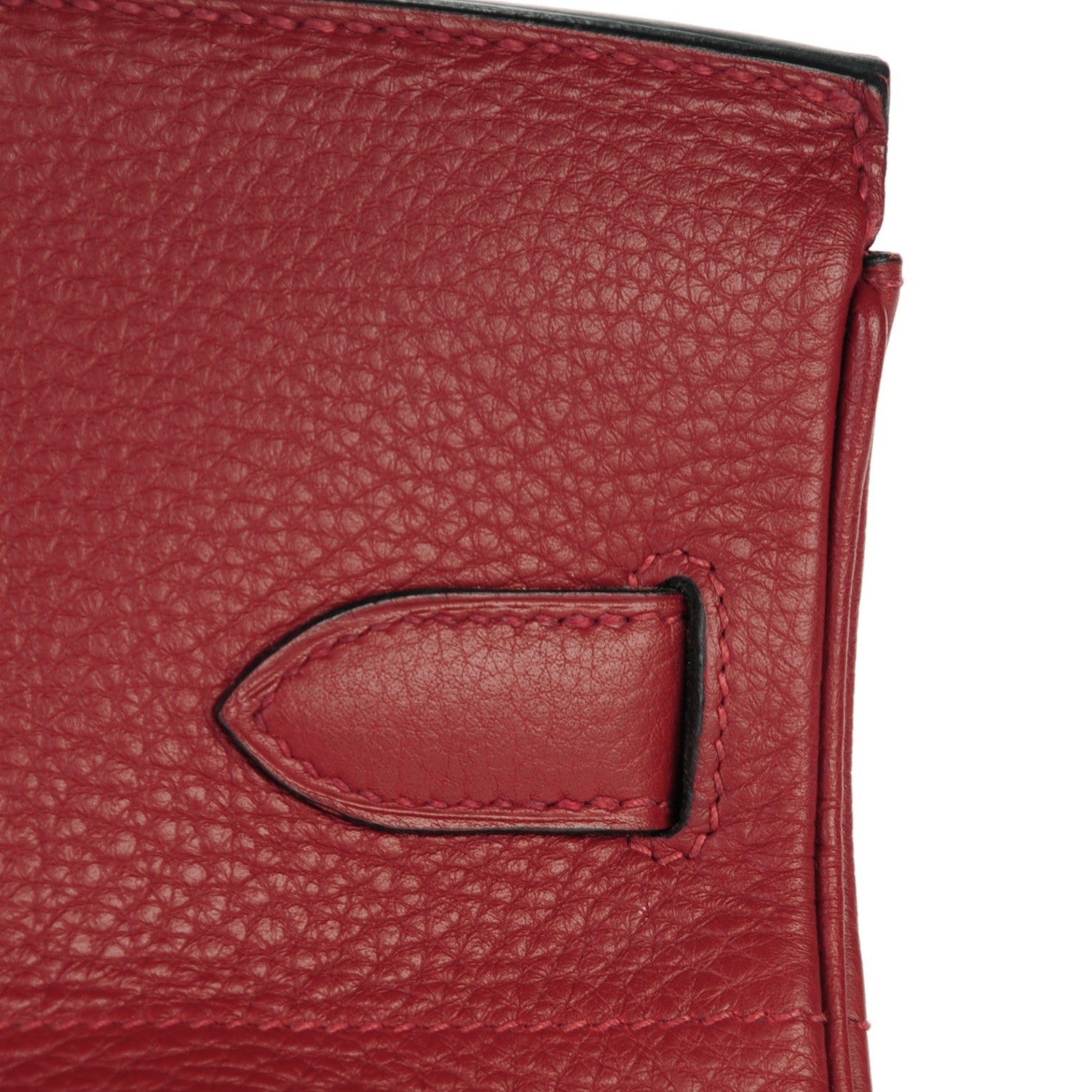 Hermes Taurillon Clemence JPG Birkin 42 Rouge H 24 of 25