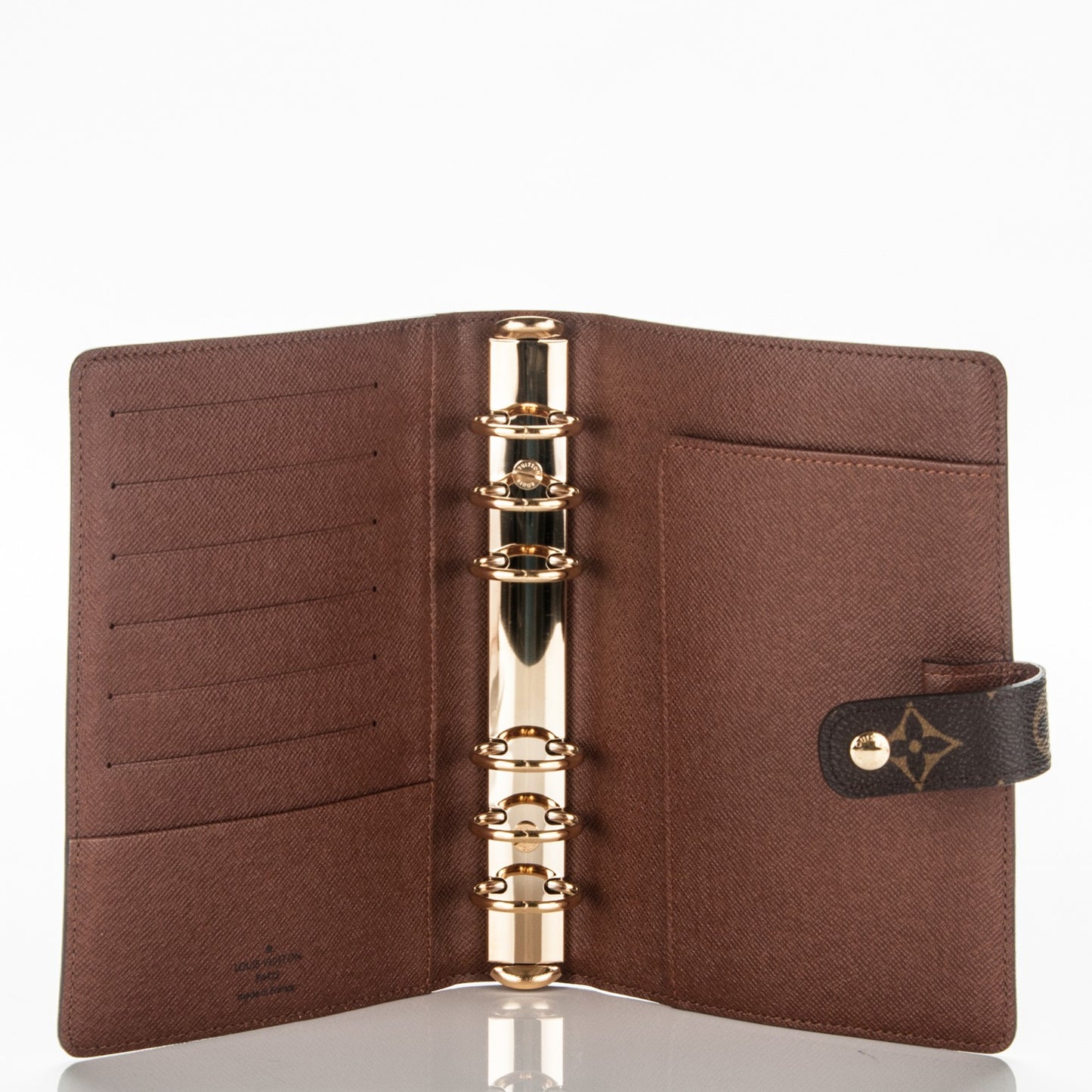 Monogram Medium Ring Agenda Cover