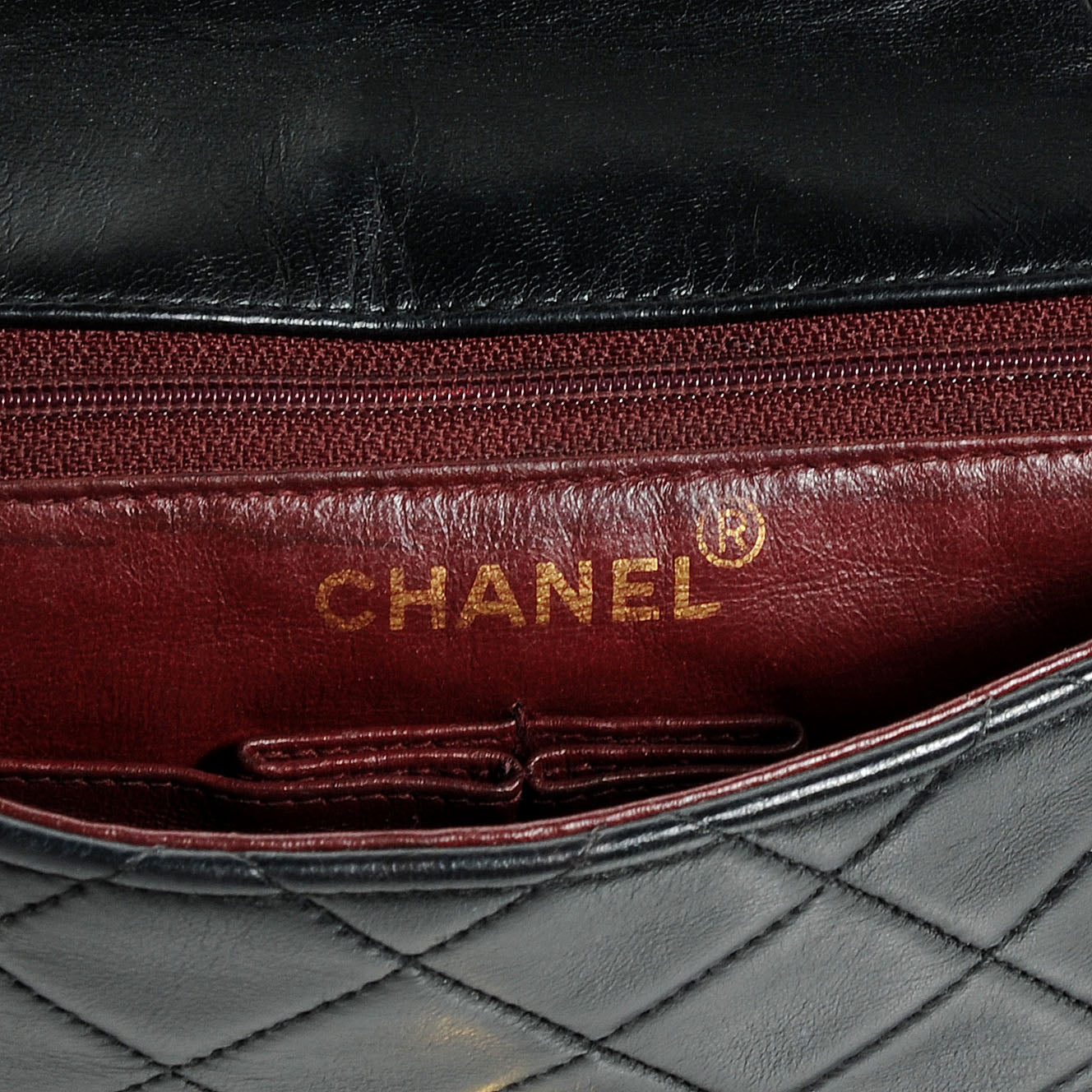 Lambskin Mini Flap Black