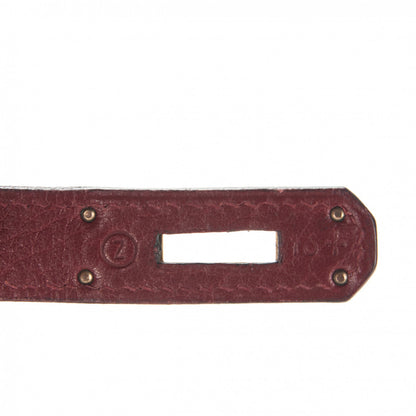 Hermes Chevre de Coromandel Birkin 35 Rouge H 7 of 12