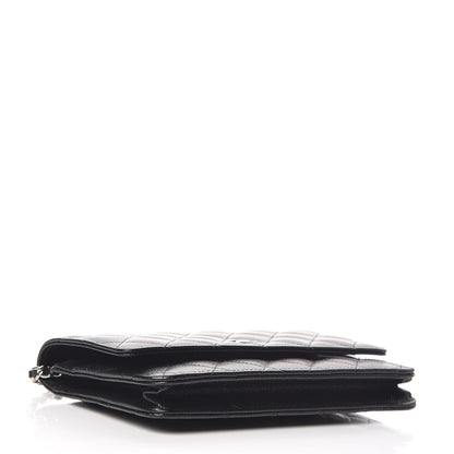 Chanel Caviar Quilted Wallet On Chain WOC Black 4 of 11
