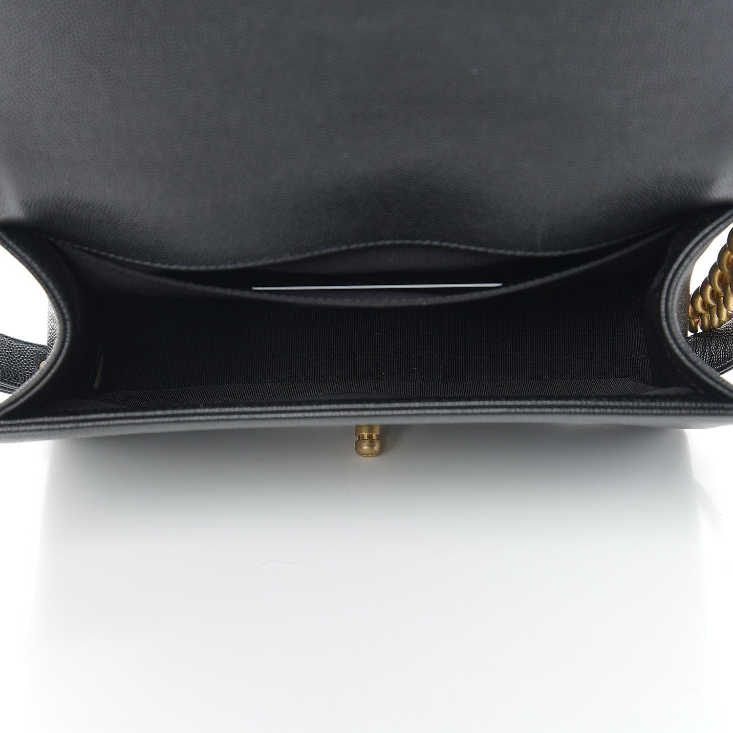 Chanel Caviar Quilted Medium Boy Flap Black 4 of 9